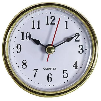 Clocks Head Insert Roman Number Mayitr Little Clock Arabic Numbers Classic Clock Craft Quartz Movement Round