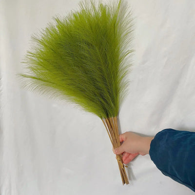 55CM Pampas Grass INS Style Reed Artificial Flower Photography Props  High Quality Fake Plants For Home, Bedroom Decoration