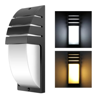 LED Outdoor Courtyard Simple Wall Lamp Easy To Install Outdoor IP65 Waterproof and Rust-proof Wall-mounted Rain-proof Light