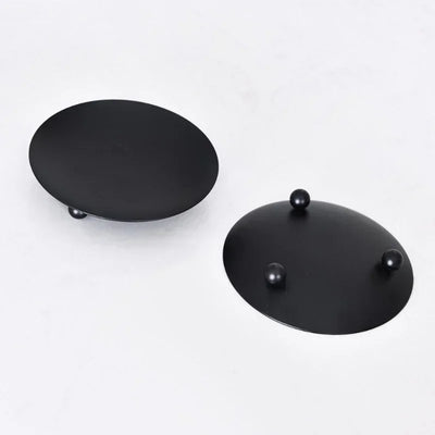 European style retro iron candlestick ornaments jewelry display storage tray aromatherapy candle tray