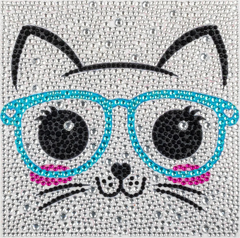 DIY Diamond Painting by Number Kits for Kids Cartoon Animal Picture Crystal Rhinestone Diamond Embroidery for Children Gifts