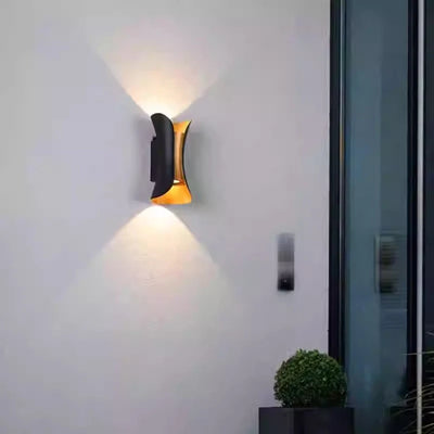 Outdoor wall lamp, waterproof indoor wall lamp, modern and simple courtyard lamp, staircase hotel LED corridor desk lamp