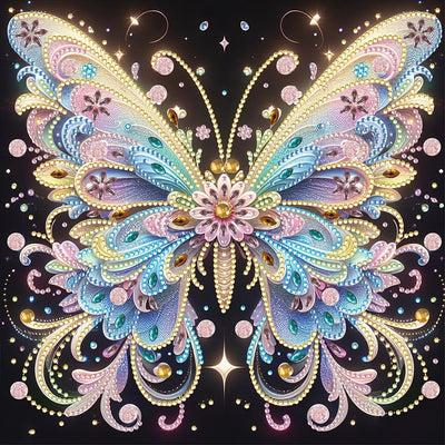 5D DIY Partial Special Shaped Drill Diamond Painting Butterflies Art Home Decor