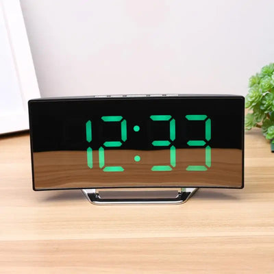 LED Digital Smart Alarm Clock Watch Table Electronic Desktop Clocks USB Wake Up Clock Bedroom Bedside Clock Snooze Function