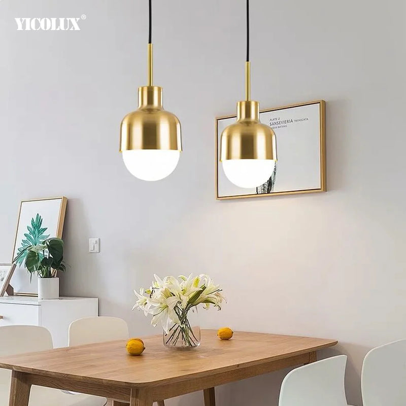 Nordic Led Pendant Lights Ceiling Clothing Home Decoration Acrylic Ball Lamp For Living Room Bedroom Dining Room Lamp Fixtures