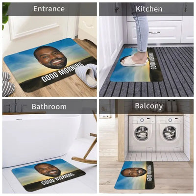 Funny Kanye West Meme Doormat Non-Slip Bath Kitchen Mat Garden Garage Floor Door Entrance Carpet Rug