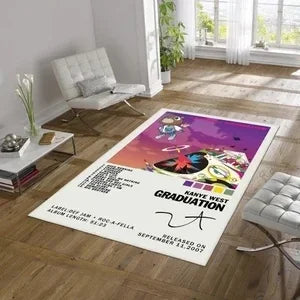 1 Piece of Album Cover Carpet Fashionable and Personalized Decoration Home Interior Rug Makes Your Room Look Cool Door Mat