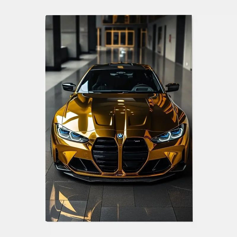 Luxury Black Classic latest sports car M3 B-BMW Cool Poster HD art sticky wall waterproof home living room bar decoration