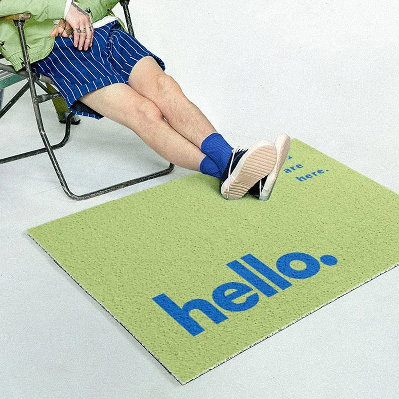 Porch Creative Design Door Mat Entrance Hall Foyer Anti-slip Anti-skid Foot Mat Entrance Decorative Mat Floor Rugs 도어 매트 및 발 매트