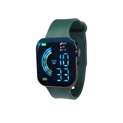 2024 Child Smart  Watch Ultra Light LED Digital Watch for Kids Boy Girl Sports Silicone Wristband Electronic Clock Digital