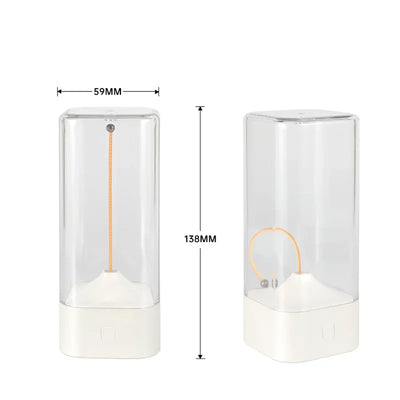 Minimalist Fast Charging Touch Desk  night Lamp with Magnetic Beads Flexible Filament Long Lasting Battery Home decor LED lights