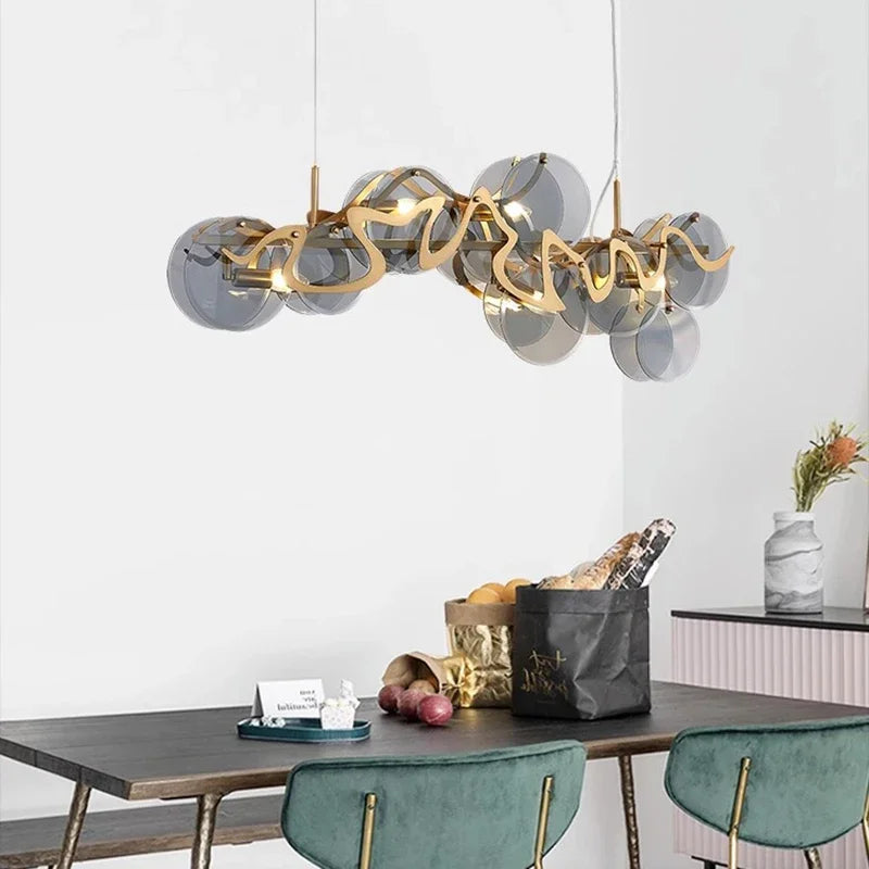 New Modern Chandeliers For Living Room Bedroom Dining Room Pendant Lamp Home Decor Hanging Light Indoor Lighting Lustre Fixtures