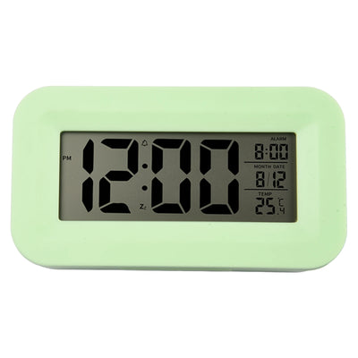 LED Digital Alarm Clock Electronic Digital Alarm LCD Screen Desktop Table Clocks For Home Office With Calendar Thermometer