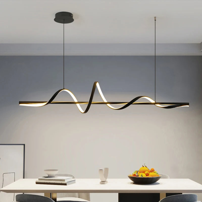 Modern LED Pendant Lights Dining Table Ceiling Chandelier Home Decoration Living Room Hanging Lamps Kitchen Bar Lusters Fixtures