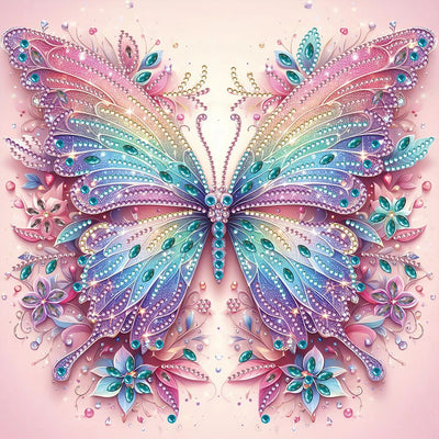 5D DIY Partial Special Shaped Drill Diamond Painting Butterflies Art Home Decor