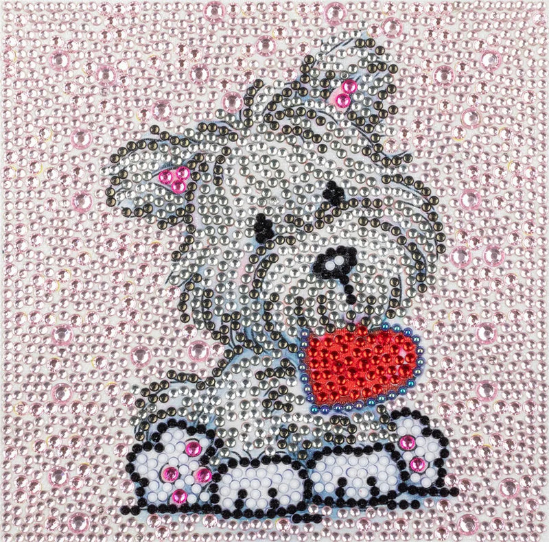 DIY Diamond Painting by Number Kits for Kids Cartoon Animal Picture Crystal Rhinestone Diamond Embroidery for Children Gifts