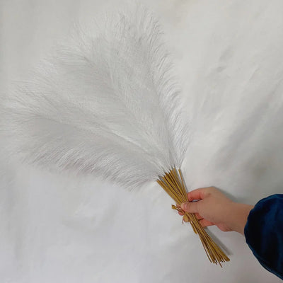 55CM Pampas Grass INS Style Reed Artificial Flower Photography Props  High Quality Fake Plants For Home, Bedroom Decoration