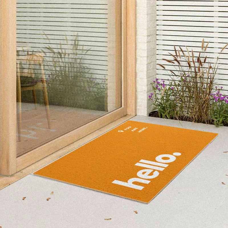 Porch Creative Design Door Mat Entrance Hall Foyer Anti-slip Anti-skid Foot Mat Entrance Decorative Mat Floor Rugs 도어 매트 및 발 매트