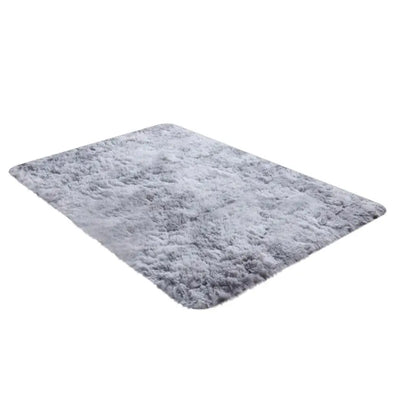 50*80cm Fluffy Large Kids Bedside Area Rug Living Room Shaggy Nursery Floor Mat Plush Carpet Thick Bedroom Carpets Home Decor