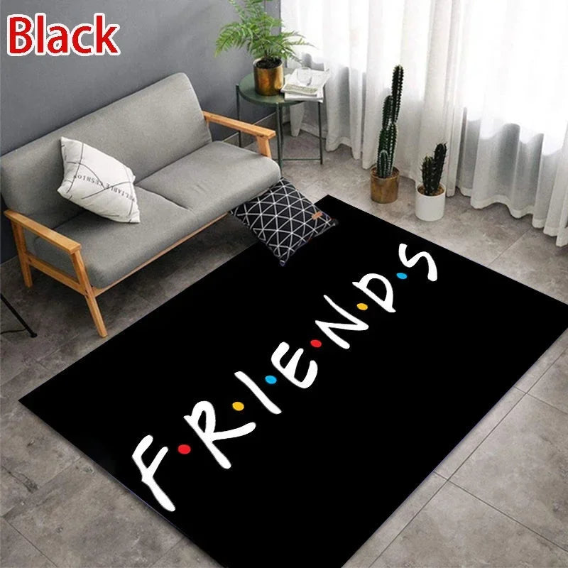 3D Printed Friends TV Show Floor Mats Door  Home Runner Rugs Bedroom Kids Play  Nursery  S Yoga