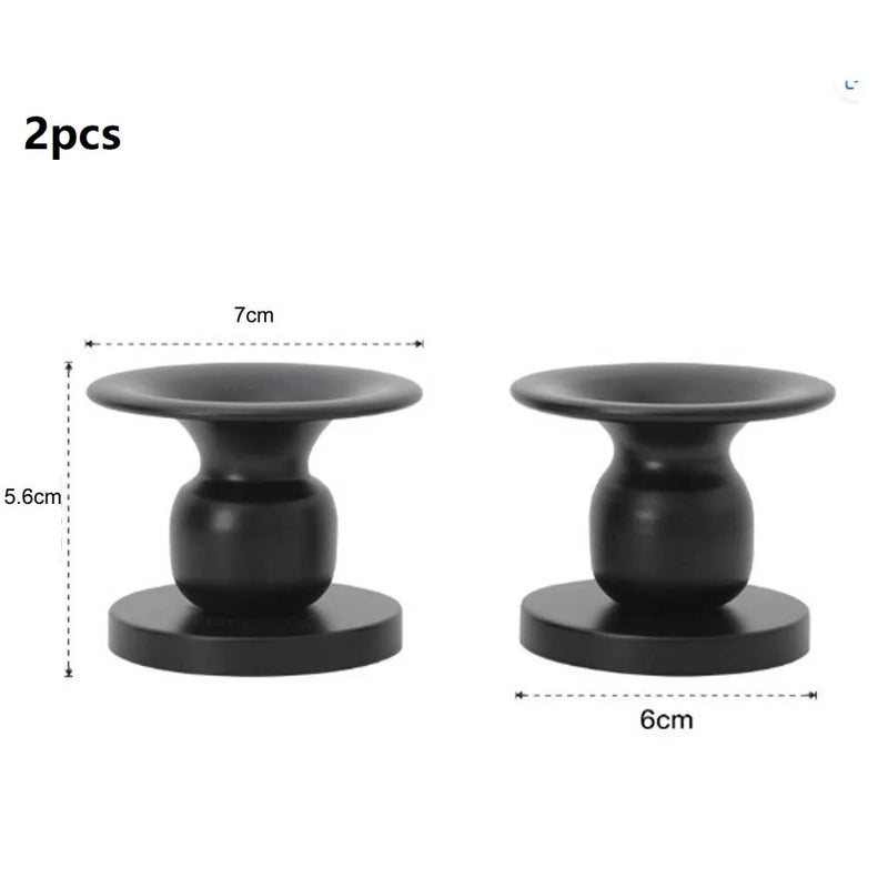 1/2/4Pcs Metal Candle Holders Candles Base Candlesticks For Home Wedding Decoration Retro Candlesticks Home Table Decor