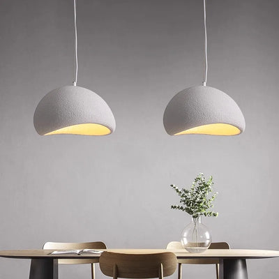 Nordic Wabi Sabi Ceiling Chandelier Modern E27 LED Dining Table Pendant Lights for Living Room Bedroom Loft Decor Hanging Lamp