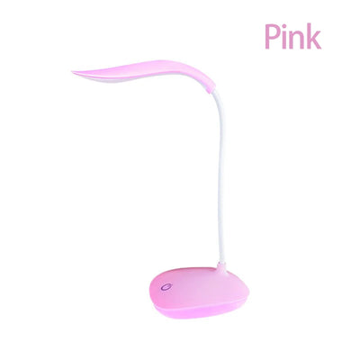 LED Reading Desk Lamp Portable Desk Lamp USB Charging Table Light Touch Dimming Learn Eye Protection Light Room Office Lighting