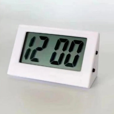 5.2*2*3.5cm Mini Portable Desk Clock 12Hour Time Display Digital Clock with Date Electronic Table Clock for Student/Car/Bedroom