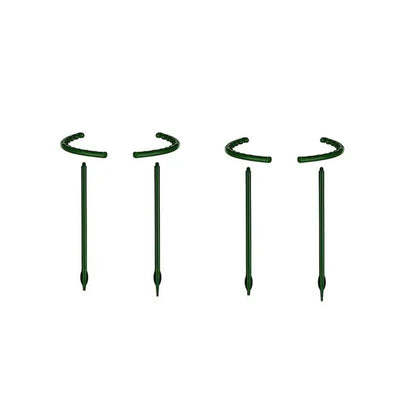 Plastic Plant Support Pile Garden Semi-circular Support Frame Ring Balcony Planting Rack Flower Cage Holder Gardening Stand