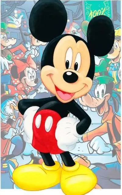 Disney Diamond Painting Cross Stitch Disney Mickey 5D DIY Diamond Embroidery Full round Rhinestone Of Picture Gift