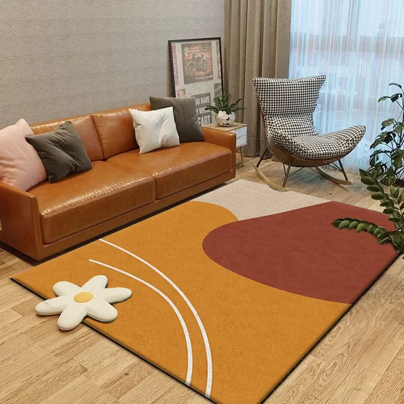 Carpet imitation cashmere living room bedroom bedside blanket extra large whole house coffee table sofa blanket rugs for bedroom