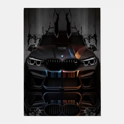 Luxury Black Classic latest sports car M3 B-BMW Cool Poster HD art sticky wall waterproof home living room bar decoration