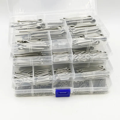 M1.5 M2 M3 M4 M5 M6 Stainless Steel U Shape Type Spring Cotter Hair Pin Cotter Pins Set Split Clamp Open Elastic Clip for Car