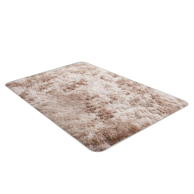 50*80cm Fluffy Large Kids Bedside Area Rug Living Room Shaggy Nursery Floor Mat Plush Carpet Thick Bedroom Carpets Home Decor