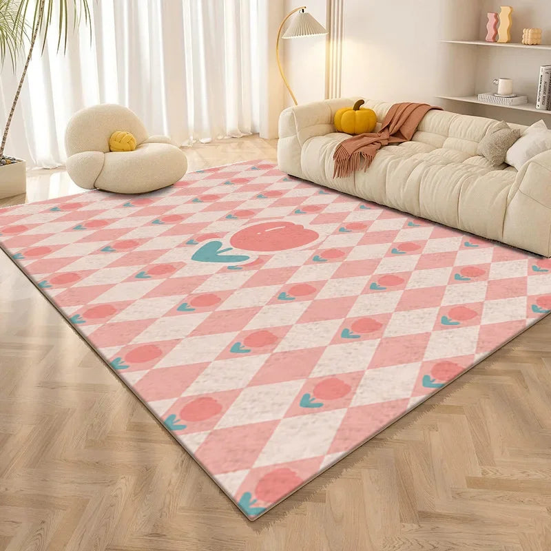 Carpet imitation cashmere living room bedroom bedside blanket extra large whole house coffee table sofa blanket rugs for bedroom