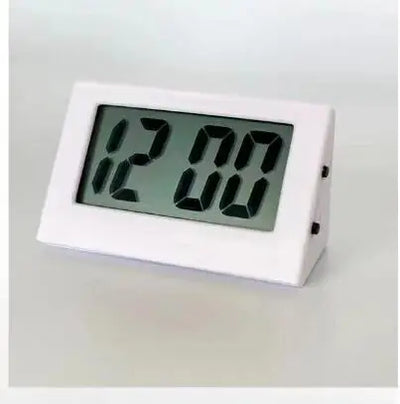 5.2*2*3.5cm Mini Portable Desk Clock 12Hour Time Display Digital Clock with Date Electronic Table Clock for Student/Car/Bedroom