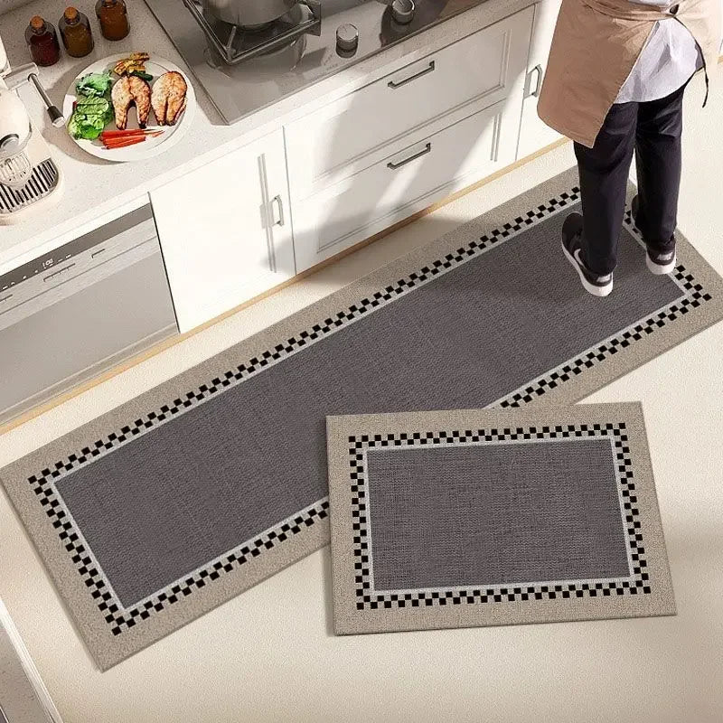 Kitchen Mats for Floor Kitchen Rug Kitchen Carpets Home Decor Entrance Doormat Washable Non-slip Living Room Large Carpets