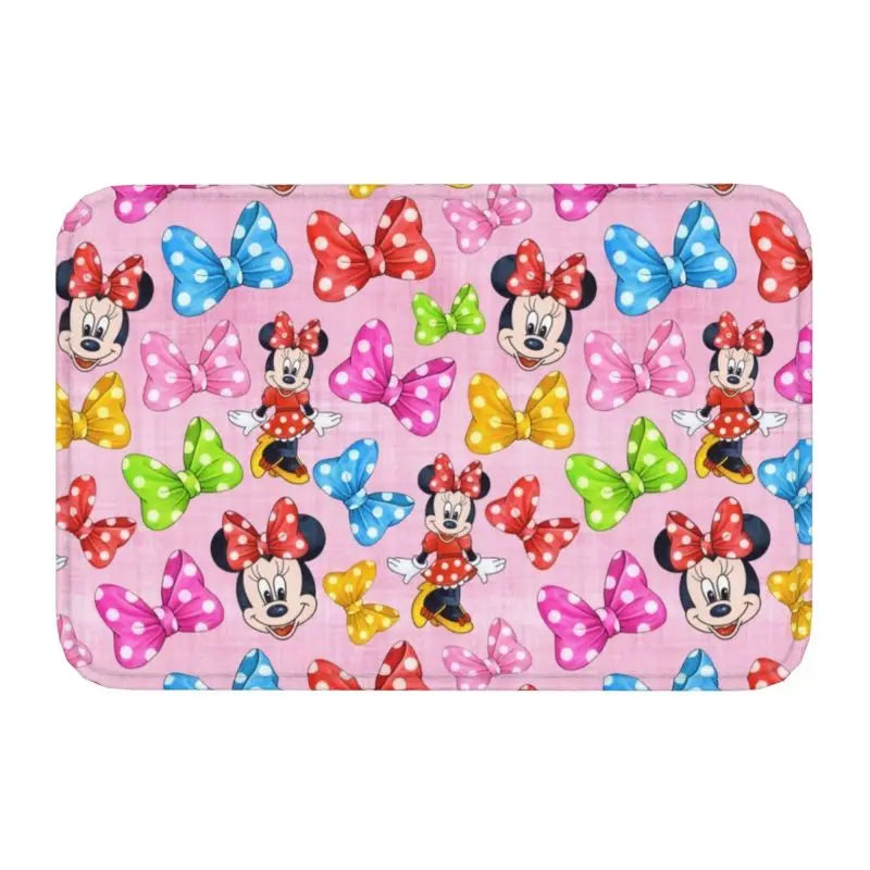 Personalized Mickey Mouse Doormat Mat Anti-Slip Bath Kitchen Garage Rug Carpet 40*60cm