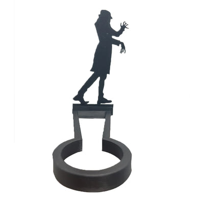 Vampire Candle Holder Metal Halloween Candle Shadow Halloween Horror Candle Holder Tealight Shadow Caster Halloween Home Decor
